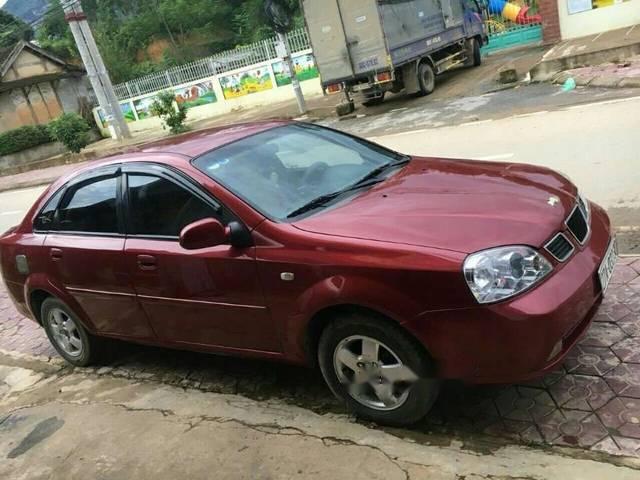 Bán Daewoo Lacetti năm 2006, màu đỏ số sàn, giá tốt