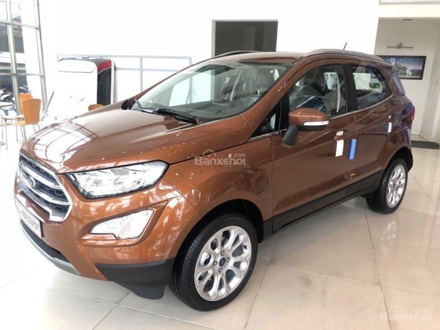 Bán Ford Ecosport 2018, mới 100%, khuyến mãi lớn, đủ màu, tặng phụ kiện, hỗ trợ trả góp 80% - LH: 033.613.5555