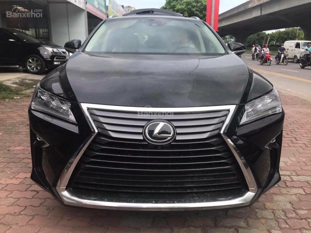 Cần bán Lexus RX 350L bản thương gia 6 chỗ 2018, màu đen/kem, xe nhập Mỹ có sẵn giao ngay giá cực tốt