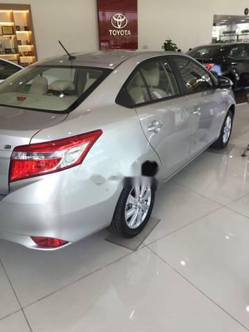 Cần bán Toyota Vios E 1.5L đời 2018, màu bạc giá cạnh tranh