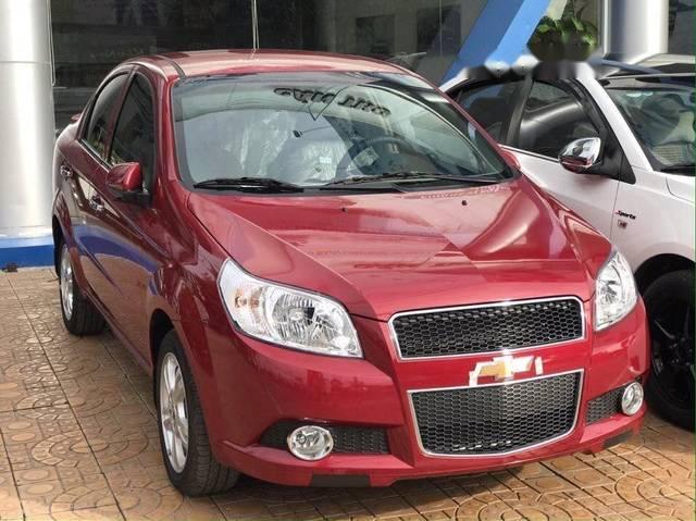 Cần bán Chevrolet Aveo 1.4L LTZ sản xuất năm 2018, màu đỏ, 495 triệu0