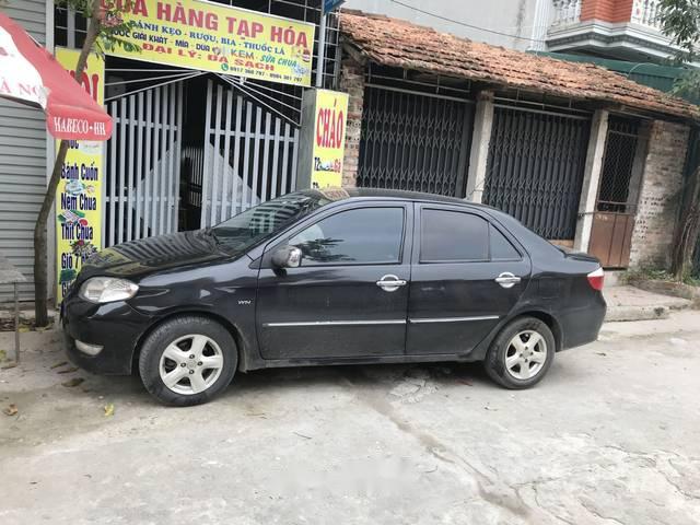 Cần bán lại xe Toyota Vios sản xuất 2005, màu đen0