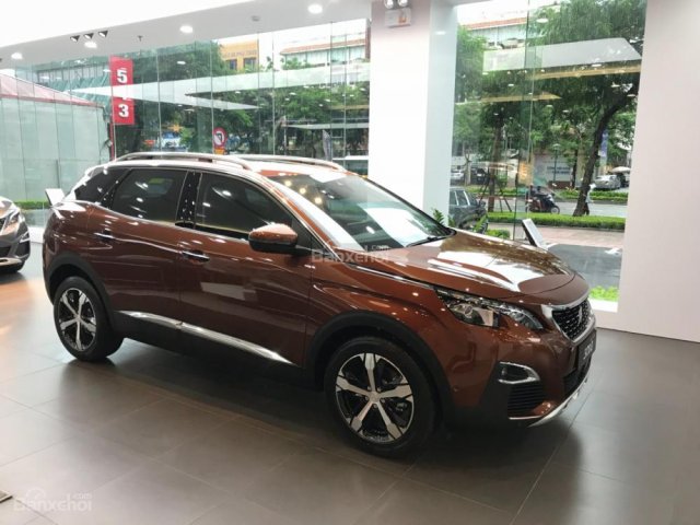 [Peugeot Hải Phòng] - Bán xe Pháp 3008 màu cam, thế hệ hoàn toàn mới, giá ưu đãi tháng 8, có xe lái thử, giao ngay