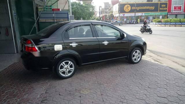 Cần bán gấp Chevrolet Aveo năm sản xuất 2014, màu đen0