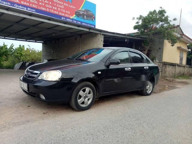 Bán Chevrolet Lacetti EX năm 2008, màu đen 