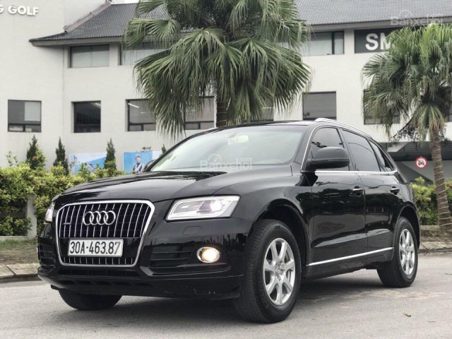 Bán Audi Q5 nhập Đức chính hãng năm sản xuất 2014, màu đen, Hà Nội