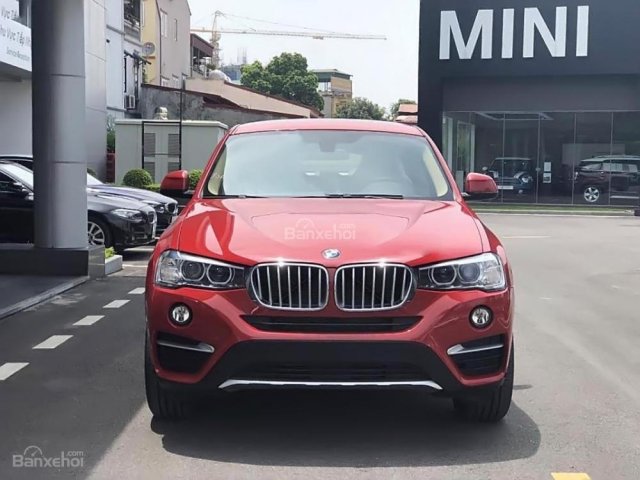 Cần bán BMW X4 xDriver20i 2017, màu đỏ, xe nhập