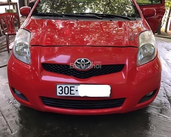 Bán Toyota Yaris 1.3 AT đời 2008, màu đỏ, nhập khẩu nguyên chiếc 