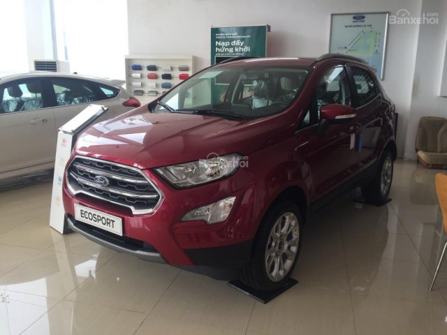 Bán ô tô Ford EcoSport Titanium 1.5L AT sản xuất 2018 tại Bắc Giang, có trả góp 80%, giao xe ngay