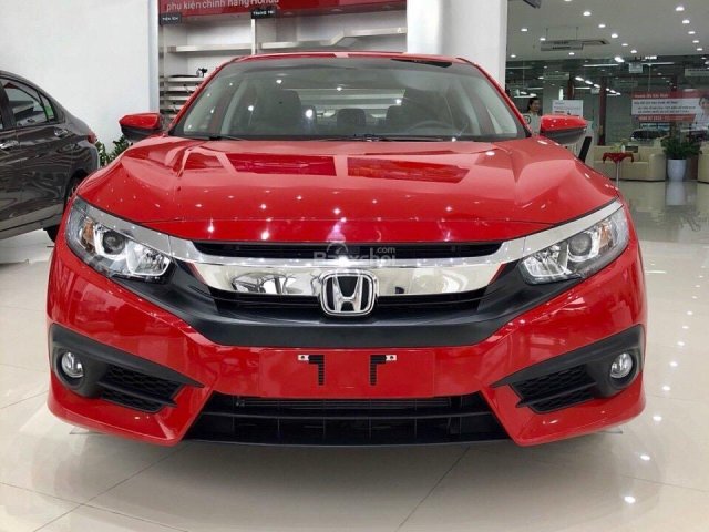 Honda Ôtô Bắc Ninh bán Honda Civic 1.8 E 2018 đủ màu, khuyến mại khủng giao xe ngay, LH: 0989 868 202