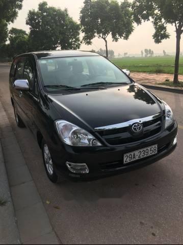 Bán xe Toyota Innova G 2007, màu đen, 328tr