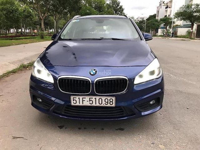 Cần bán gấp BMW 2 Series 218i năm 2015, màu xanh lam, xe nhập xe gia đình