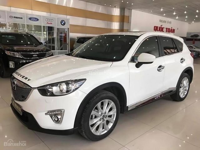 Cần bán gấp Mazda CX 5 2.0AT sản xuất 2013, màu trắng 