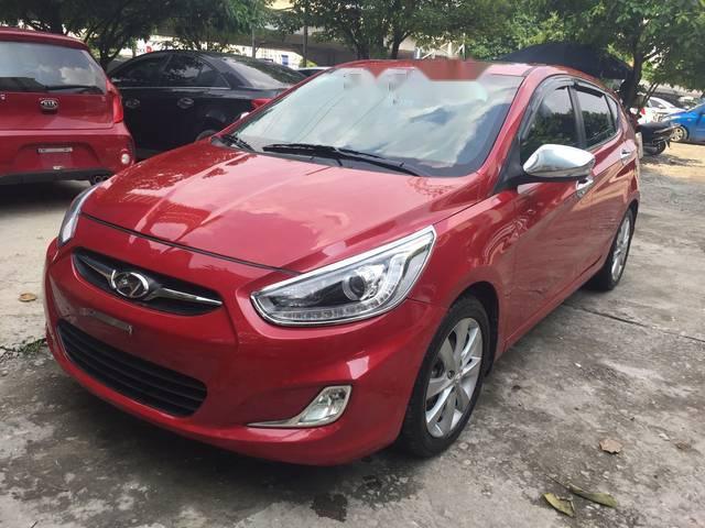 Cần bán lại xe Hyundai Accent đời 2014, màu đỏ, nhập khẩu 