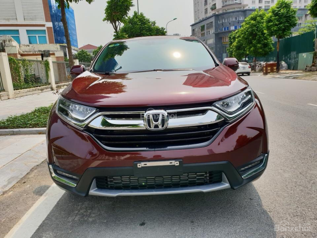 Cần bán gấp Honda CR V sản xuất 2018 màu đỏ, 1 tỷ 234 triệu, xe nhập