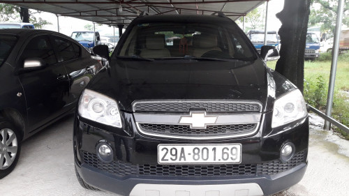 Bán Chevrolet Captiva 2.4 MT năm 2008, màu đen  