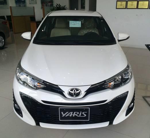 Bán Toyota Yaris năm sản xuất 2018, màu trắng