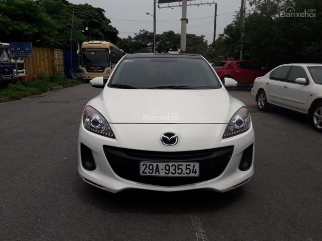 Bán xe Mazda 3 S đời 2013, màu trắng