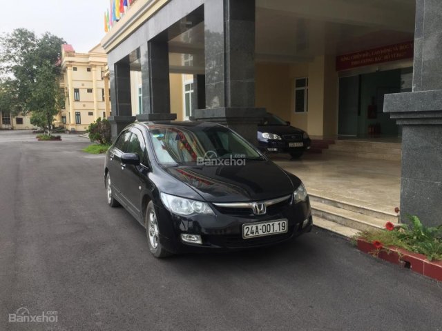 Bán xe Honda Civic đời 2006, màu đen