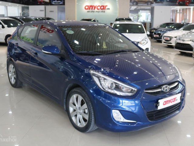 Bán xe Hyundai Accent 1.4AT 2015, màu xanh lam, nhập khẩu