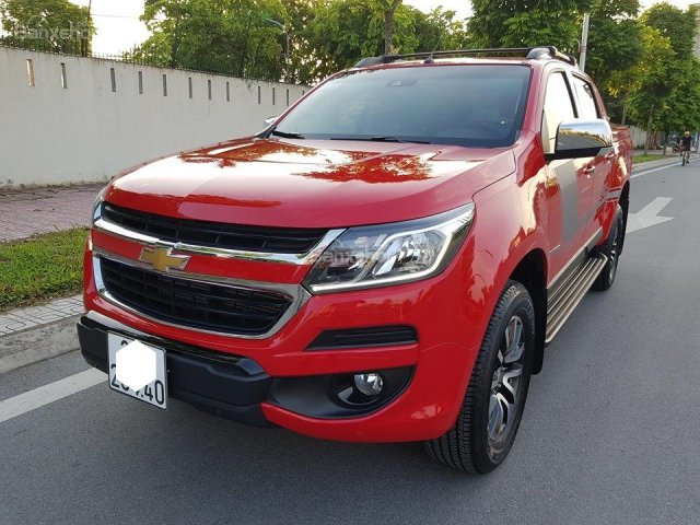 Bán Chevrolet Colorado 2.8 High Country đời 2018, màu đỏ, xe siêu lướt