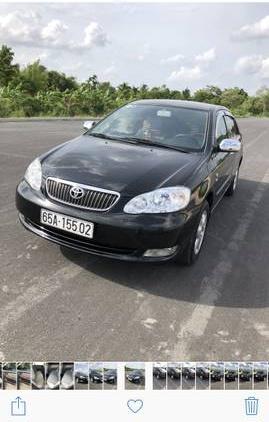 Bán Toyota Corolla altis 2006, màu đen  