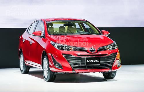 Cần bán Toyota Vios 1.5G đời 2019, màu đỏ giao ngay, giá tốt