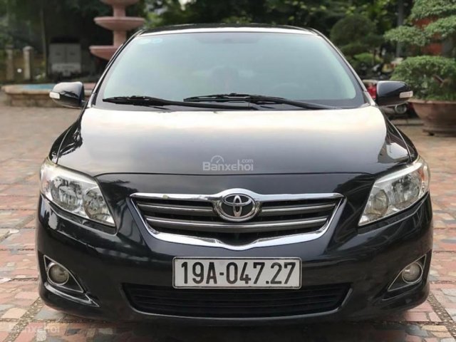 Bán xe Toyota Corolla altis 1.8G đời 2008, màu đen  