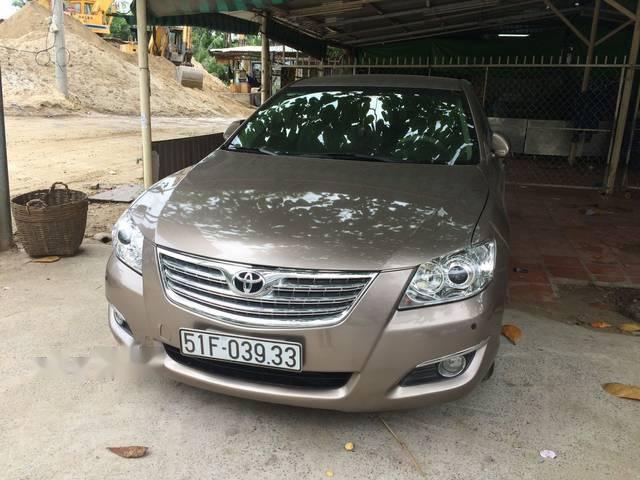 Bán xe Toyota Camry đời 2008, màu vàng