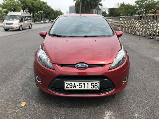 Bán Ford Fiesta S 1.6AT đời 2011, màu đỏ số tự động, giá 350tr