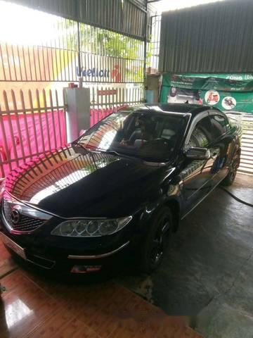 Bán xe Mazda 6 năm sản xuất 2003, màu đen, giá tốt