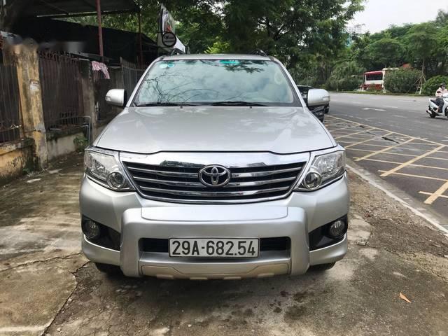 Bán ô tô Toyota Fortuner sản xuất 2013, màu bạc, giá 695tr