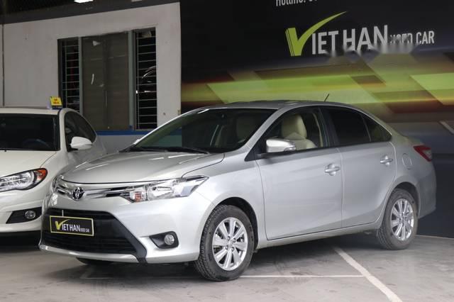 Bán xe Toyota Vios E 1.5MT 2017, màu bạc