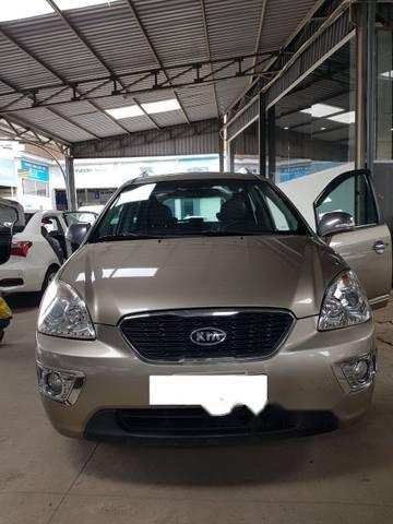 Cần bán lại xe Kia Carens S 2.0MT đời 2015, màu vàng số sàn, giá 456tr