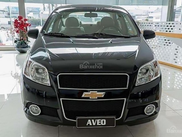 Cần bán Chevrolet Aveo LT 1.4 MT năm 2018, màu đen 