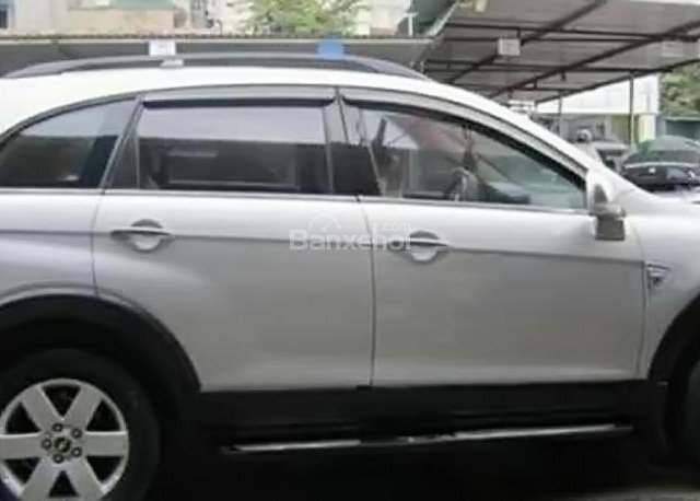 Cần bán Chevrolet Captiva LTZ 2.4 AT đời 2007, màu bạc 