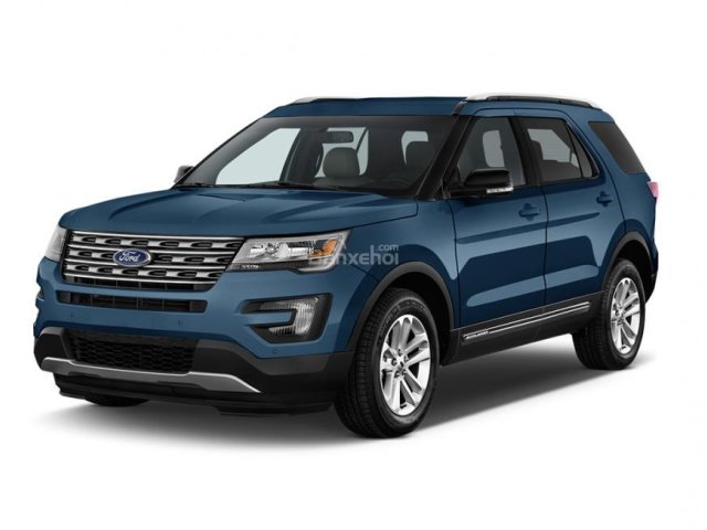 Bán xe Ford Explorer Limited 2.3L năm 2018, màu xanh lam, xe nhập