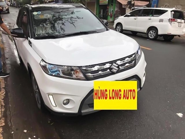 Bán Suzuki Vitara 1.6 AT màu trắng 2017, nhập khẩu nguyên chiếc Thụy Sĩ