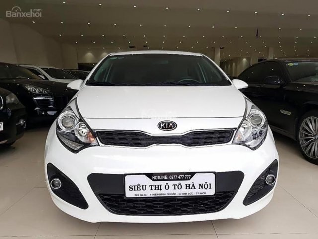 Cần bán Kia Rio 1.4 AT đời 2013, màu trắng, nhập khẩu nguyên chiếc