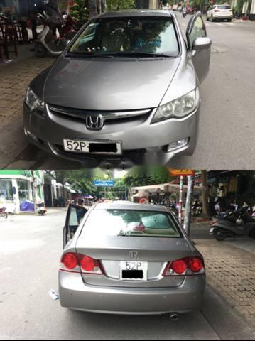 Bán Honda Civic 1.8 AT sản xuất 2009, màu bạc số tự động
