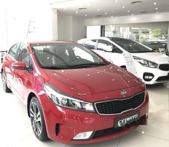 Bán xe Kia Cerato S MT đời 2018, màu đỏ