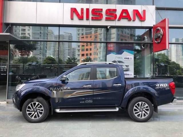 Bán xe Nissan Navara 2.5 VL năm 2018, màu xanh lam 