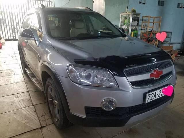 Bán ô tô Chevrolet Captiva sản xuất 2007, màu bạc, 300 triệu