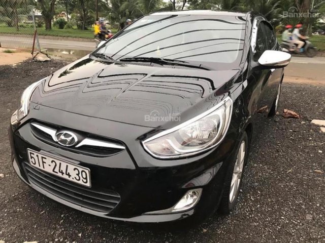 Bán ô tô Hyundai Accent 1.4 AT sản xuất 2012, màu đen