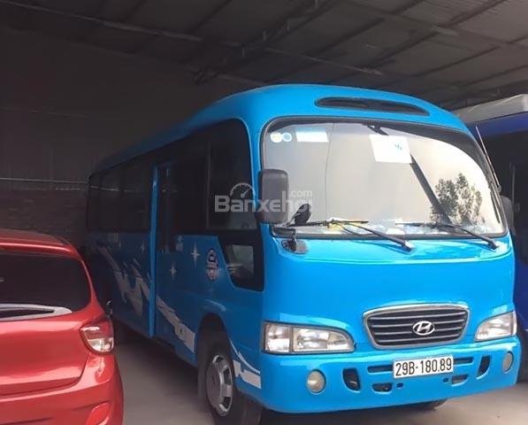 Bán Hyundai County 2008, màu xanh lam, nhập khẩu nguyên chiếc, giá 415tr