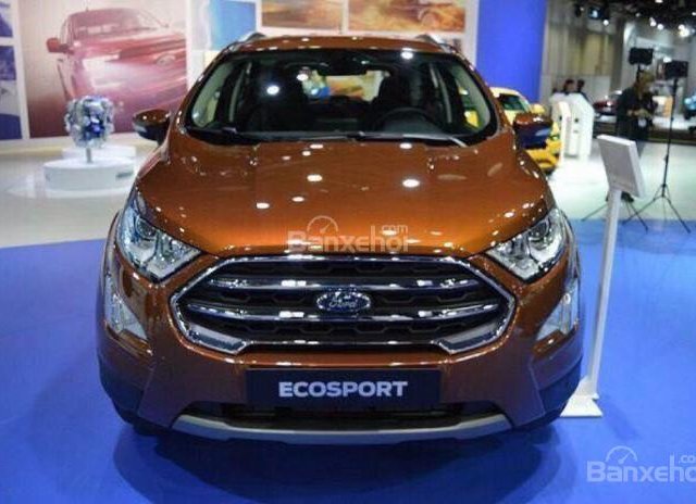 Bán Ford EcoSport AT 1.0 Ecoboost sản xuất 2018, màu cam giá ưu đãi