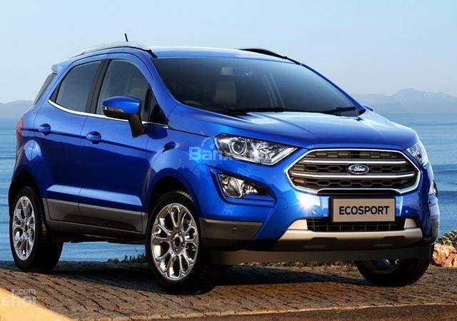 Cần bán xe Ford EcoSport 1.5 AT Titanium đời 2018, màu xanh lam, giá ưu đãi