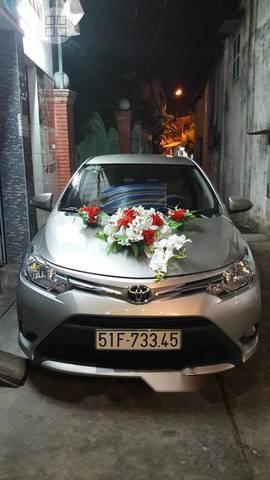 Cần bán Toyota Vios MT 2016, màu bạc, giá 430tr