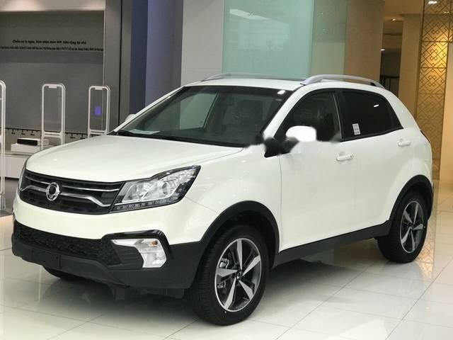 Bán xe Ssangyong Korando sản xuất năm 2017, màu trắng, nhập khẩu