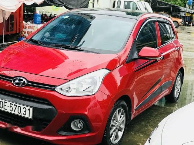 Bán Hyundai Grand i10 năm sản xuất 2016, màu đỏ, 360tr